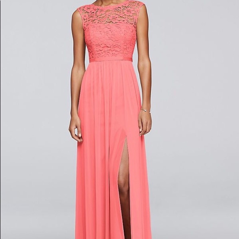 David’s Bridal lace dress - Parfait